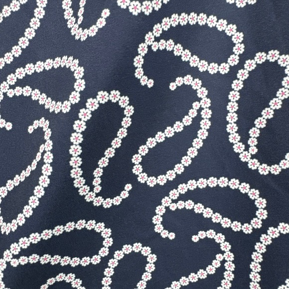 NWT CON.STRUCT 4-Way Stretch‎ Blue Floral Slim Moisture Wicking Button Shirt M - Picture 2 of 6